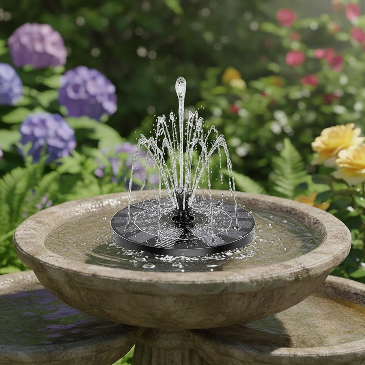 Solar Bird Bath Fountain Pump (MV-039)