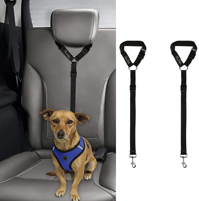 Black Friday 50% OFF - 🎁2 Pack Headrest Car Dog Safety Seatbelt
