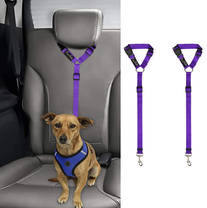 Black Friday 50% OFF - 🎁2 Pack Headrest Car Dog Safety Seatbelt