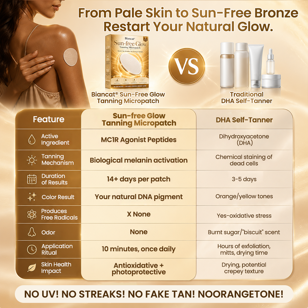 Sun-Free Glow Tanning Micropatch