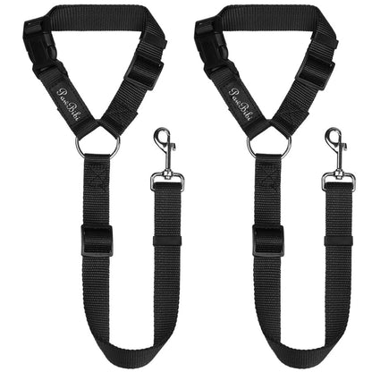 Black Friday 50% OFF - 🎁2 Pack Headrest Car Dog Safety Seatbelt