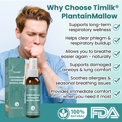 PlantainMallow SootheBreath Botanical Spray -