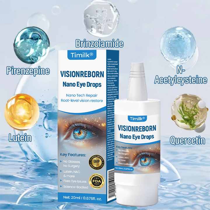 VisionReborn Nano Eye Drops — 🌿Nano Actives,  Vision Without Surgery