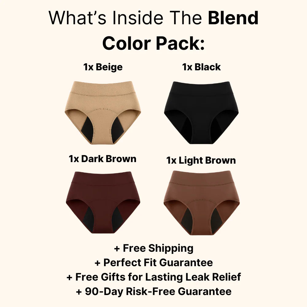 🌻Last Day 50% OFF|LBMLBM™  100% Leak-Proof Underwear 4-pack💖