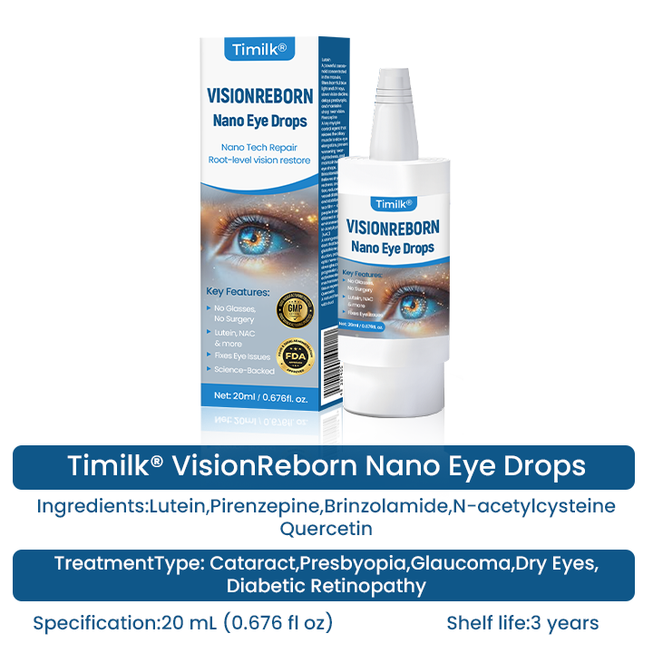 VisionReborn Nano Eye Drops — 🌿Nano Actives,  Vision Without Surgery
