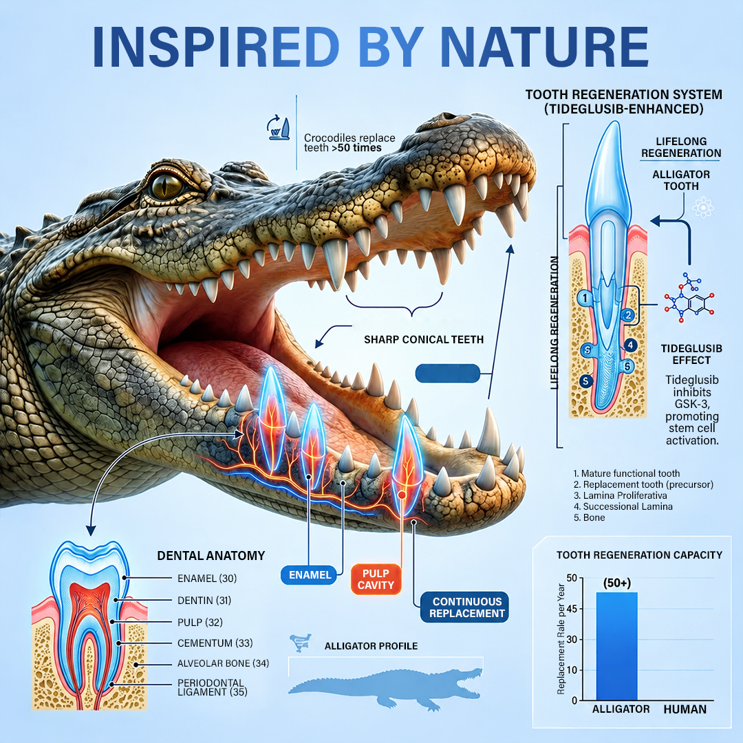 Tooth & Gum Care Fast-Dissolving Microneedle Patch -