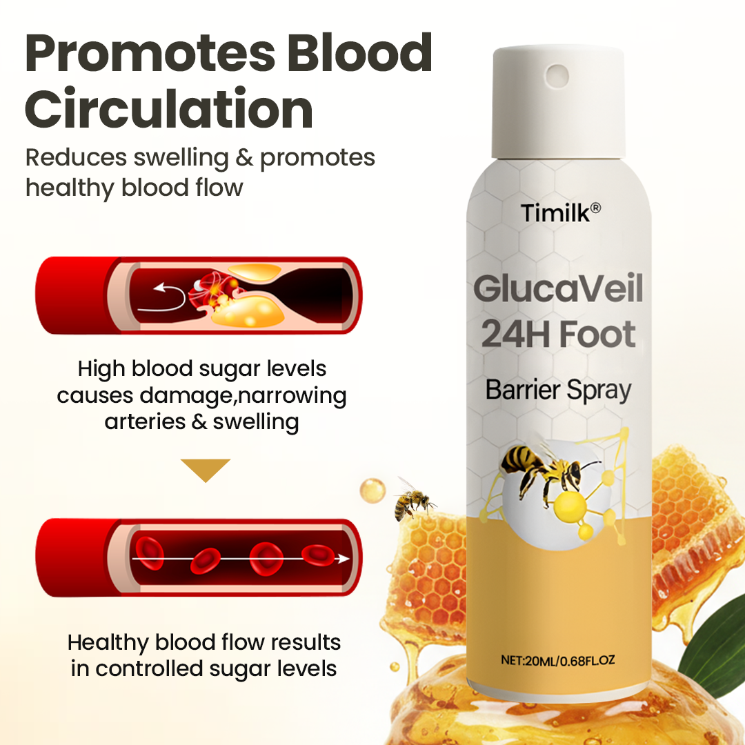 GlucaVeil 24H Foot Barrier Spray -