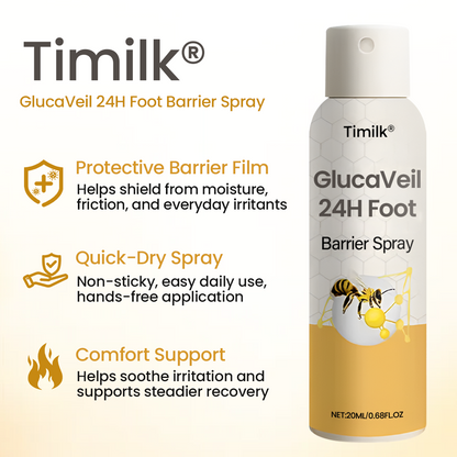GlucaVeil 24H Foot Barrier Spray -