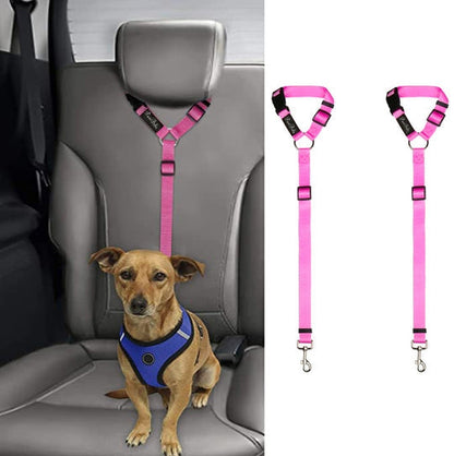 Black Friday 50% OFF - 🎁2 Pack Headrest Car Dog Safety Seatbelt