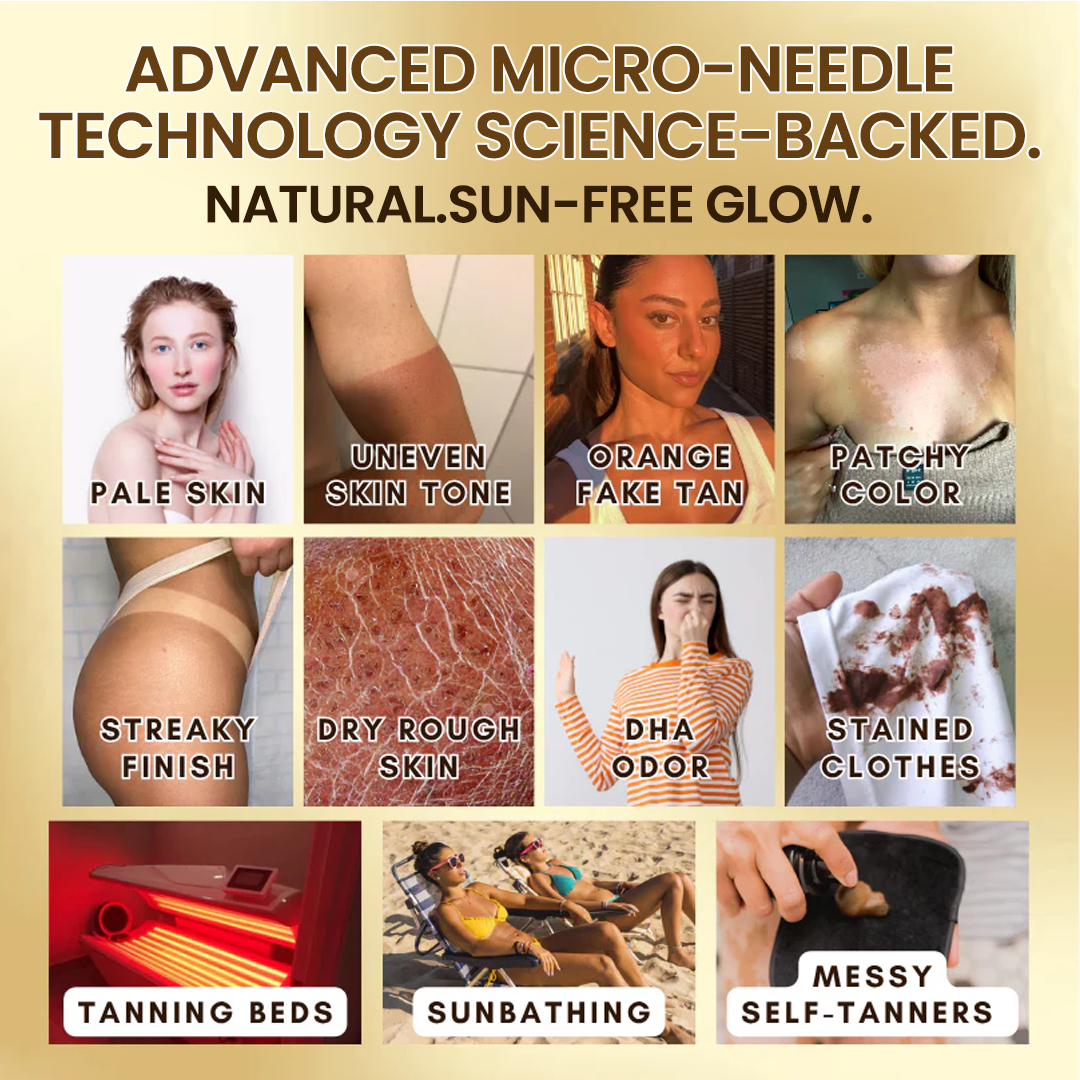Sun-Free Glow Tanning Micropatch