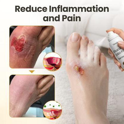 GlucaVeil 24H Foot Barrier Spray -