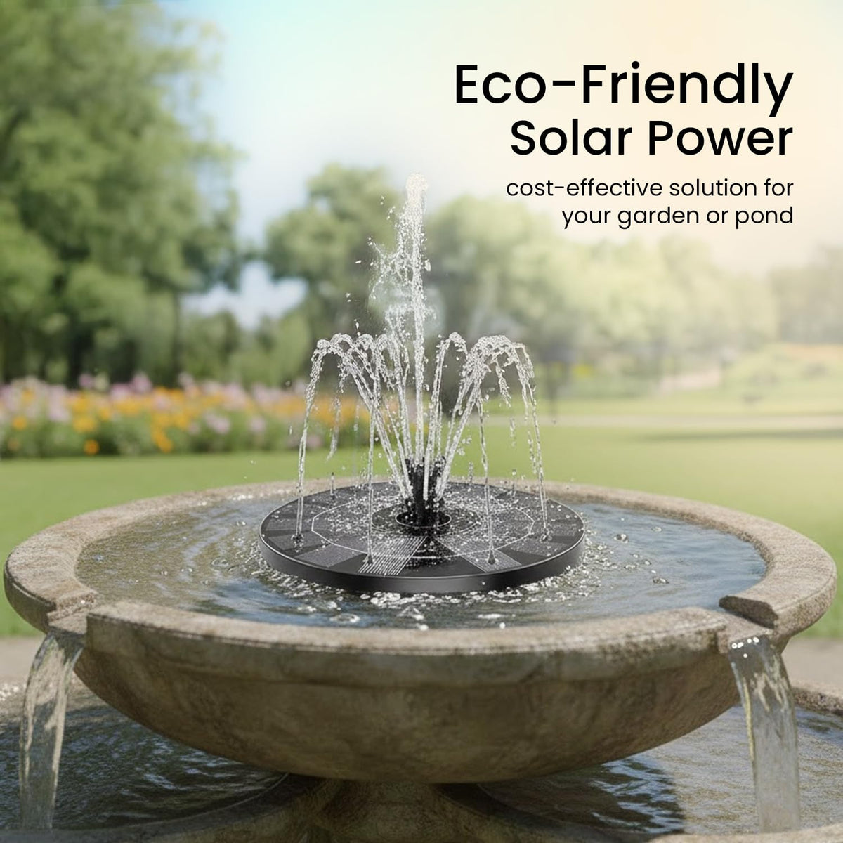 Solar Bird Bath Fountain Pump (MV-039)