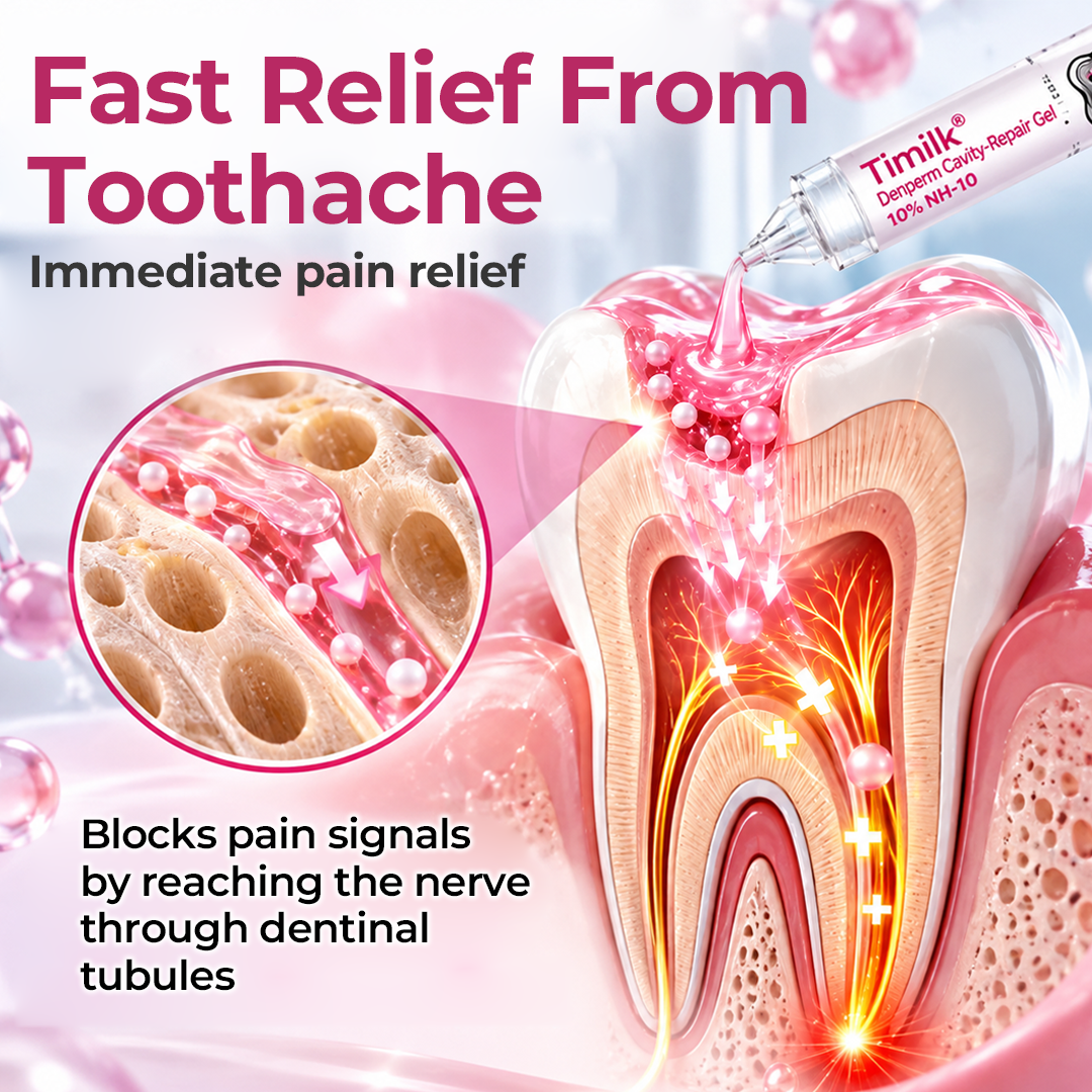 DenPerm Cavity-Repair Natural Enamel Filling Gel