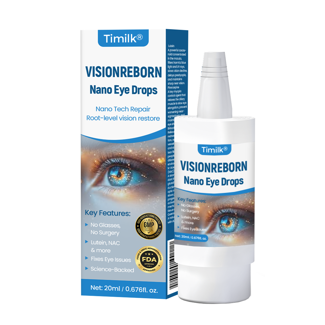 VisionReborn Nano Eye Drops — 🌿Nano Actives,  Vision Without Surgery