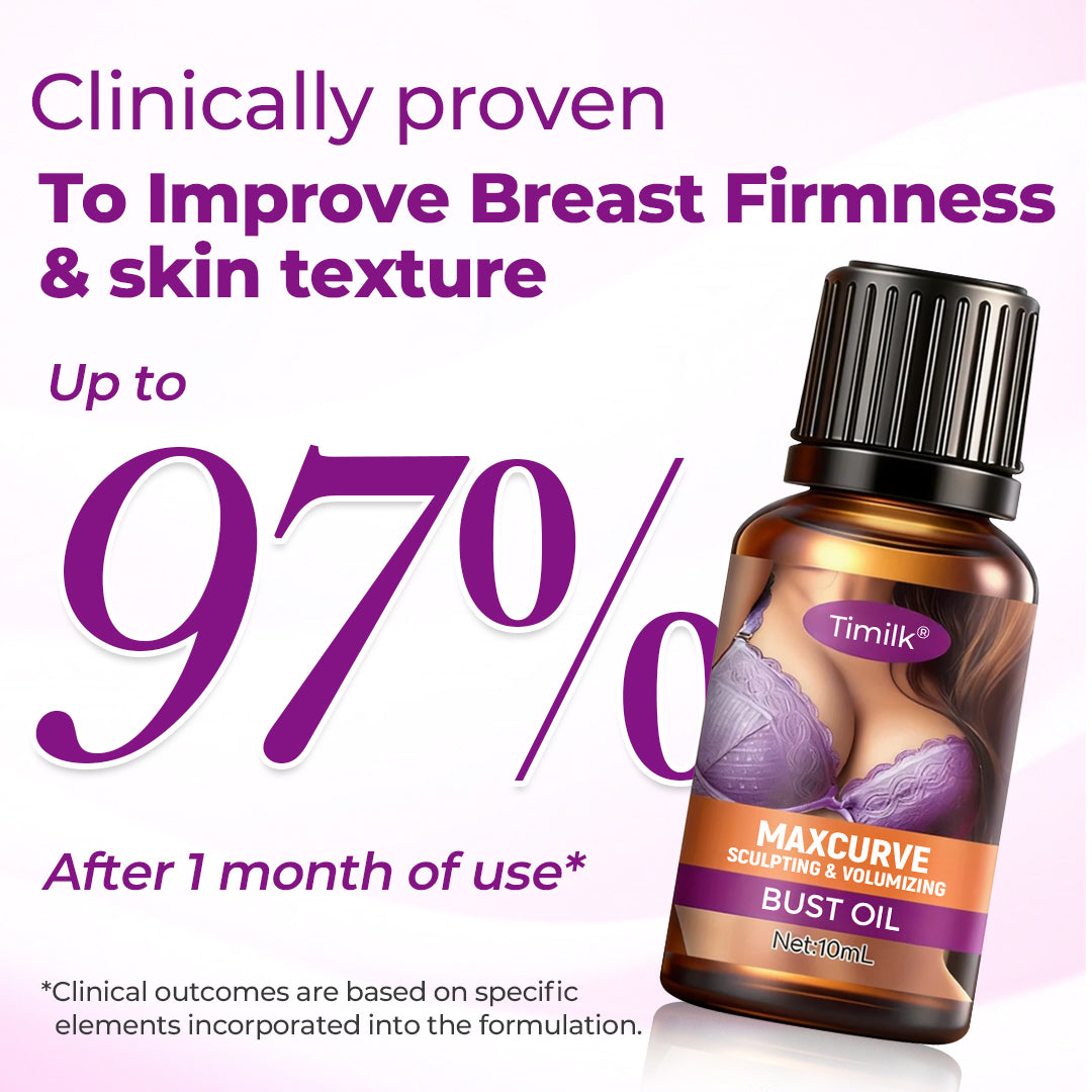 MaxCurve Sculpting & Volumizing Bust Oil.