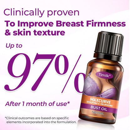 MaxCurve Sculpting & Volumizing Bust Oil.