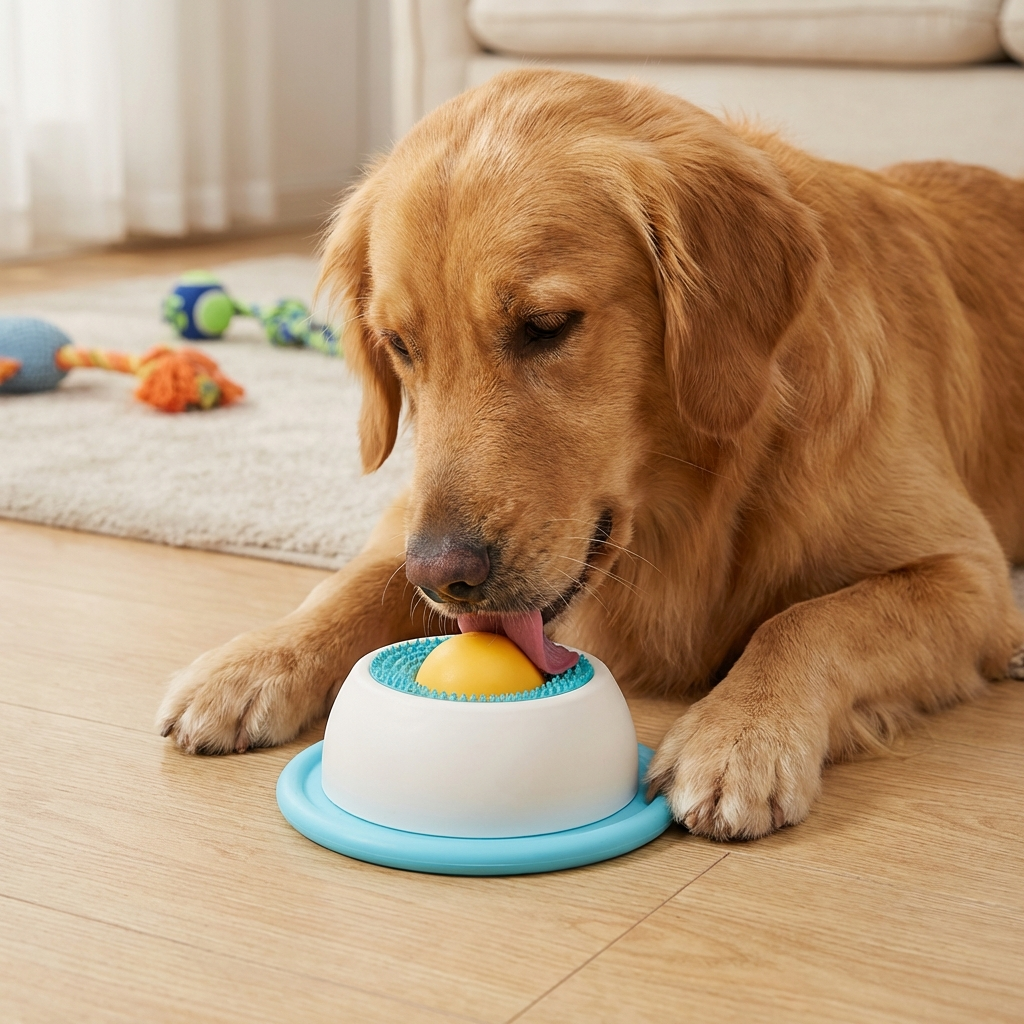 Interactive Lick Mat Slow Feeder Enrichement Toy for Dogs