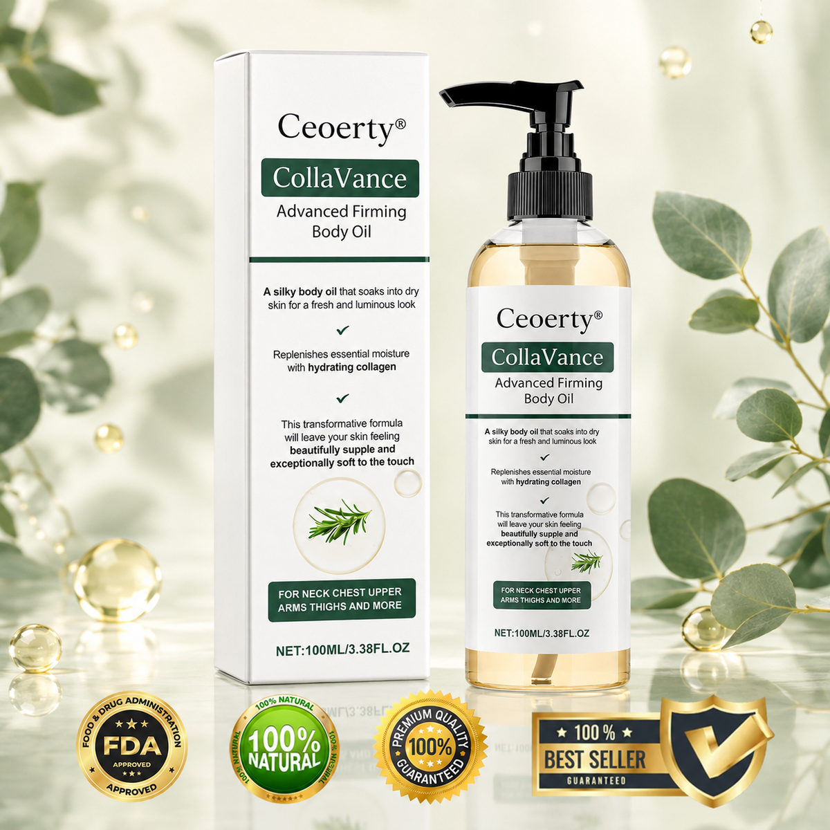 CollaVance Advanced Firming Body Oil