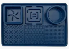 Multifunction Silicone Slow Feeder Trays For Pups and Cats - Assorted Styles/Colours