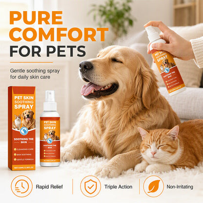🐶Pet Itch Relief Spray – Fast-Acting Skin Soothing Care | 🔥 Limited 50% OFF NOW